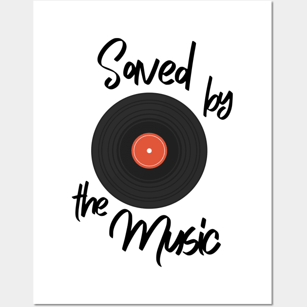 Vinyl Music Guitar Piano Rock Jazz Pop Rap 90's 80's Retro Made in the 70s 1990 Classic Cute Funny Gift Sarcastic Happy Fun Introvert Awkward Geek Hipster Silly Inspirational Motivational Birthday Present Wall Art by EpsilonEridani